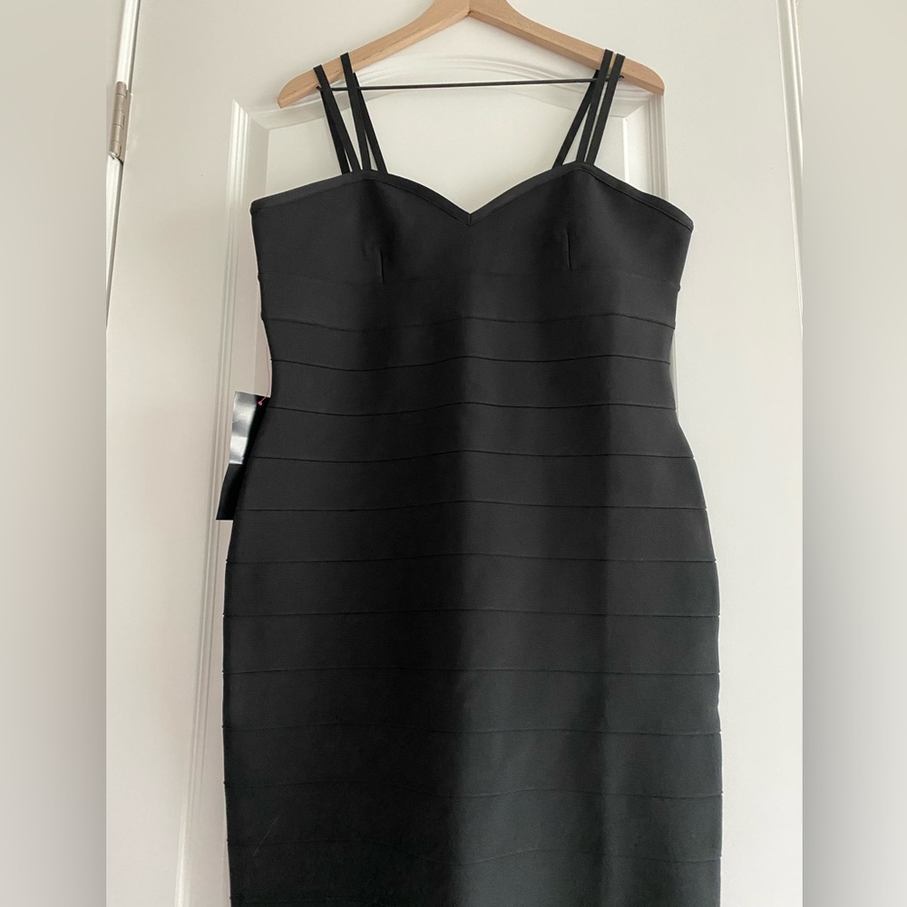 Bebe Double Strap Bandage Dress - Picture 5 of 8